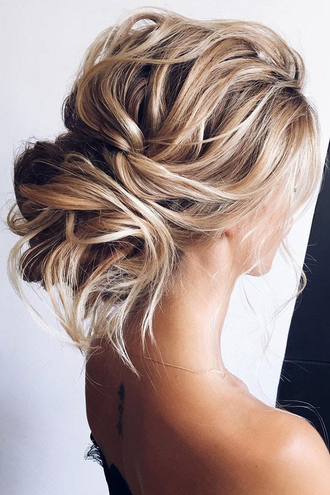 Messy Bun Hairstyle