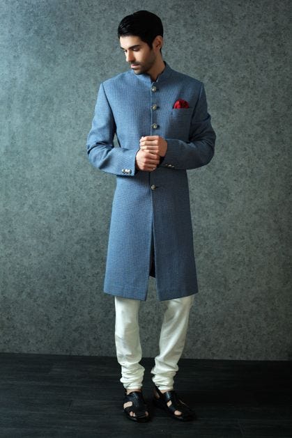 simple sherwani