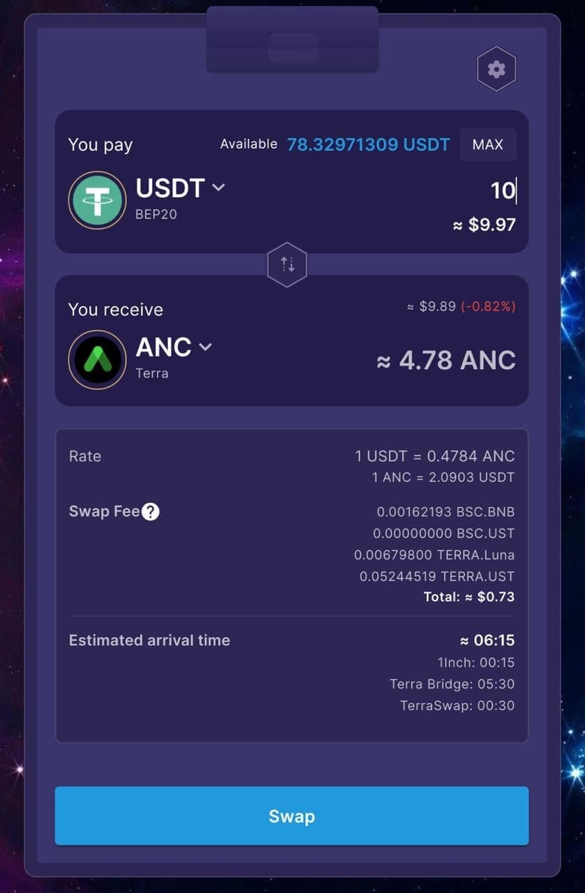 How To Swap USDT To Terra Rango Is The Most Advanced And The Best 