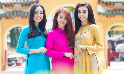 Ao Dai, traditional dress in Vietnam, is one of the most elegant and ...