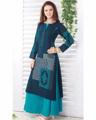 woolen kurtis