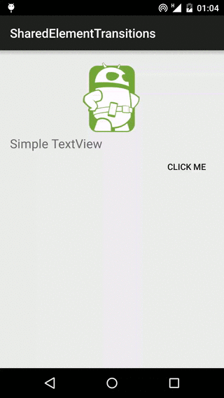 Shared Element Transitions On Android 21 Alejandro Vidal