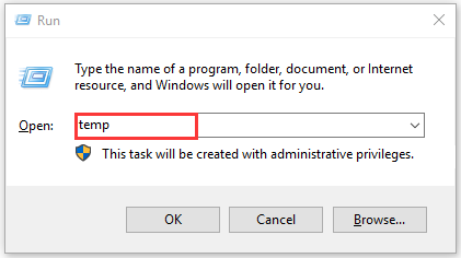 unable to delete tmp file