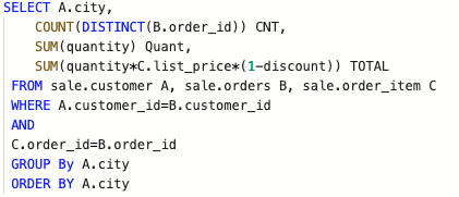 Examples with SQL - Baris Gül - Medium