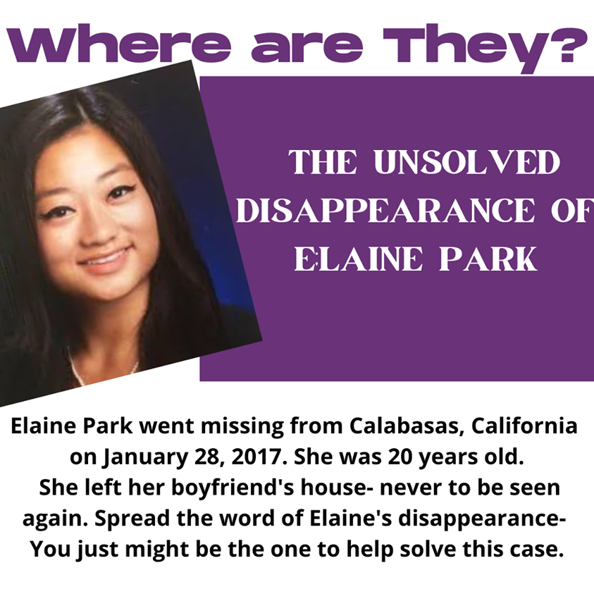 The Unsolved Disappearance Of Elaine Park By Jennifer Medium
