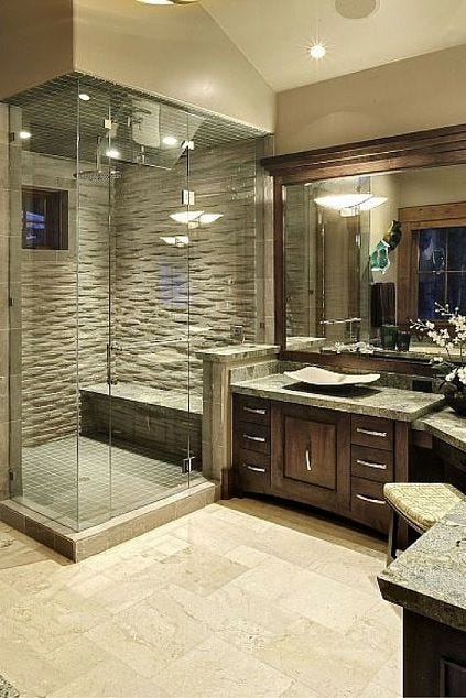 Master Bathroom Design Ideas By Putra Sulung Medium