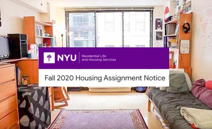 housing assignment nyu