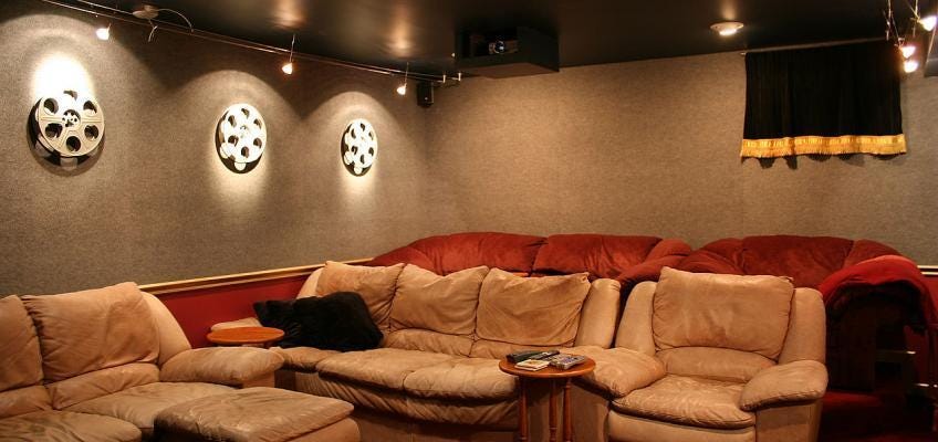 Turning Your Garage Into A Home Theater Eva Huang Medium