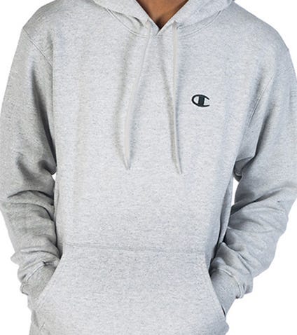 champion eco fleece pullover hoodie