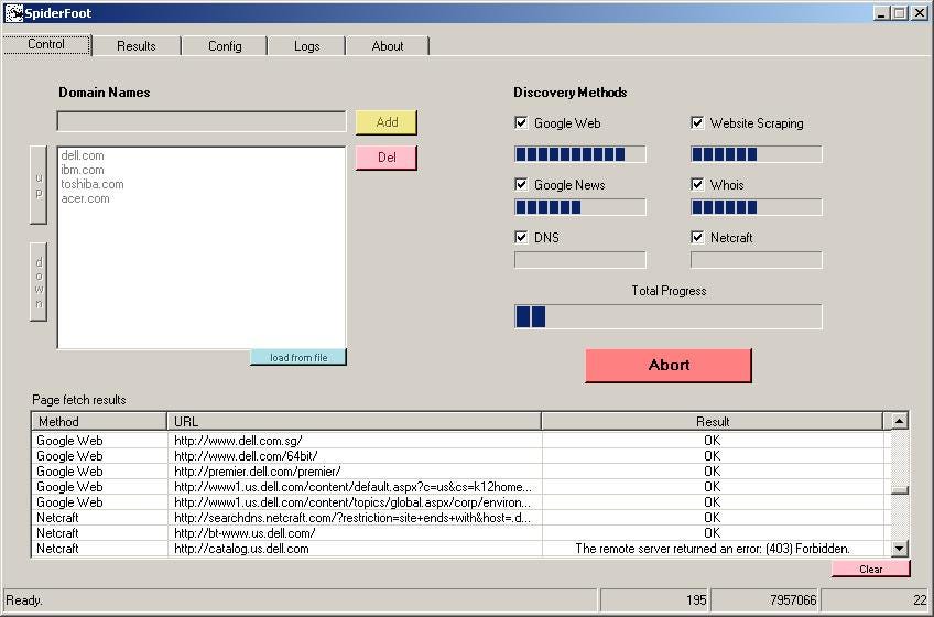 For the past ten years, I’ve been building an Open Source Intelligence (OSINT) tool called SpiderFoot  , which is used to automate the collection an