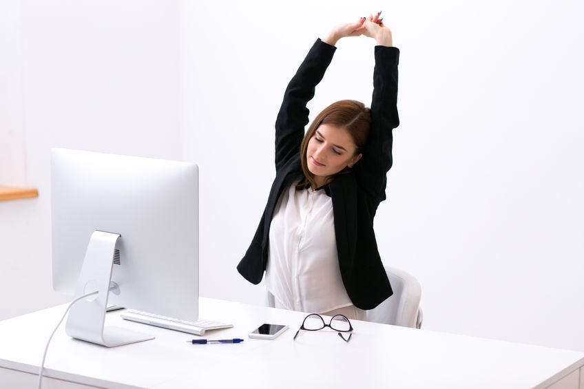 10 Simple Stretches You Can Do At Your Office Desk European