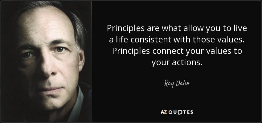 Principles - Ray Dalio.