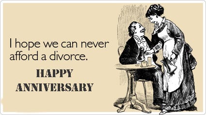 Wedding anniversary memes for wife. 