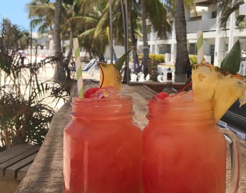 Rum Punch Taste Of The Tropics By Caribbean Culture And Lifestyle Belize Medium