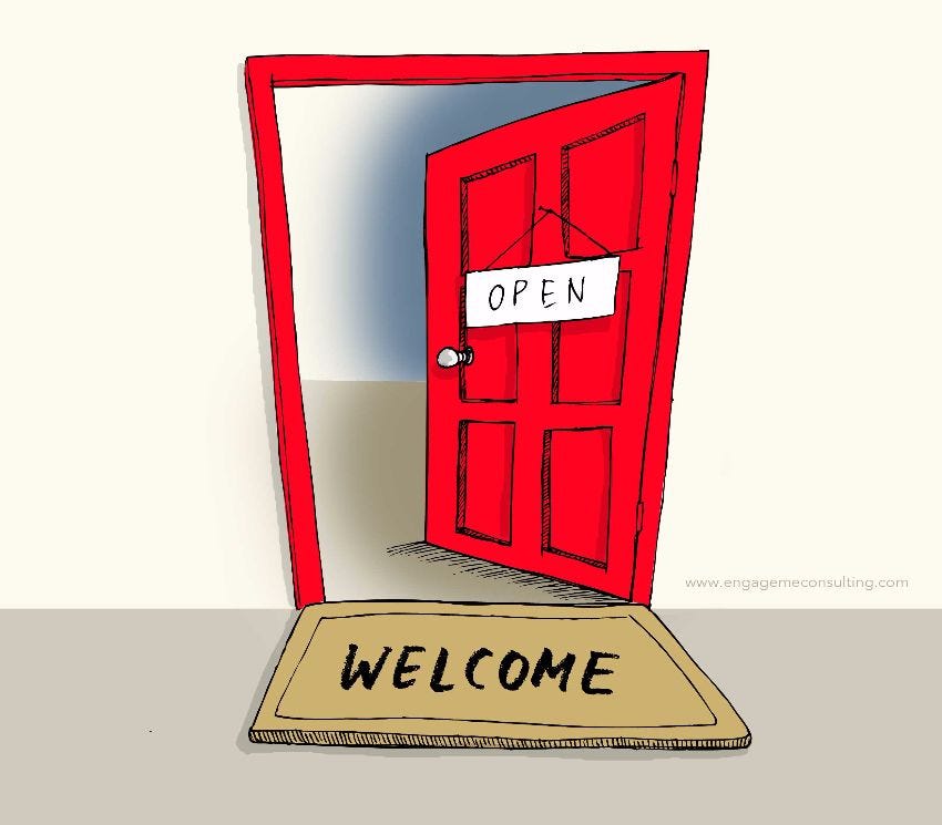 Por qué la cultura de puertas abiertas es un portal para el drama? | by Ana  (Martos-Correa) Dorr | Medium