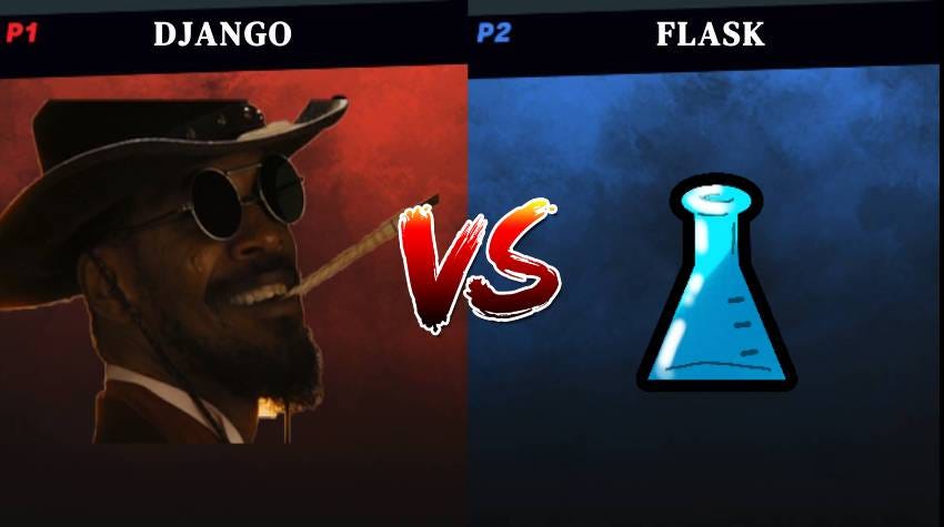 Django VS Flask. Django over Flask or Flask over Django… | by Andrew ...