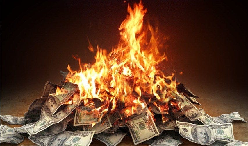 burning money 853x504