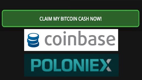 Bitcoin Cash Update Coinbase Poloniex Bittrex Adds Bitcoin Cash - 