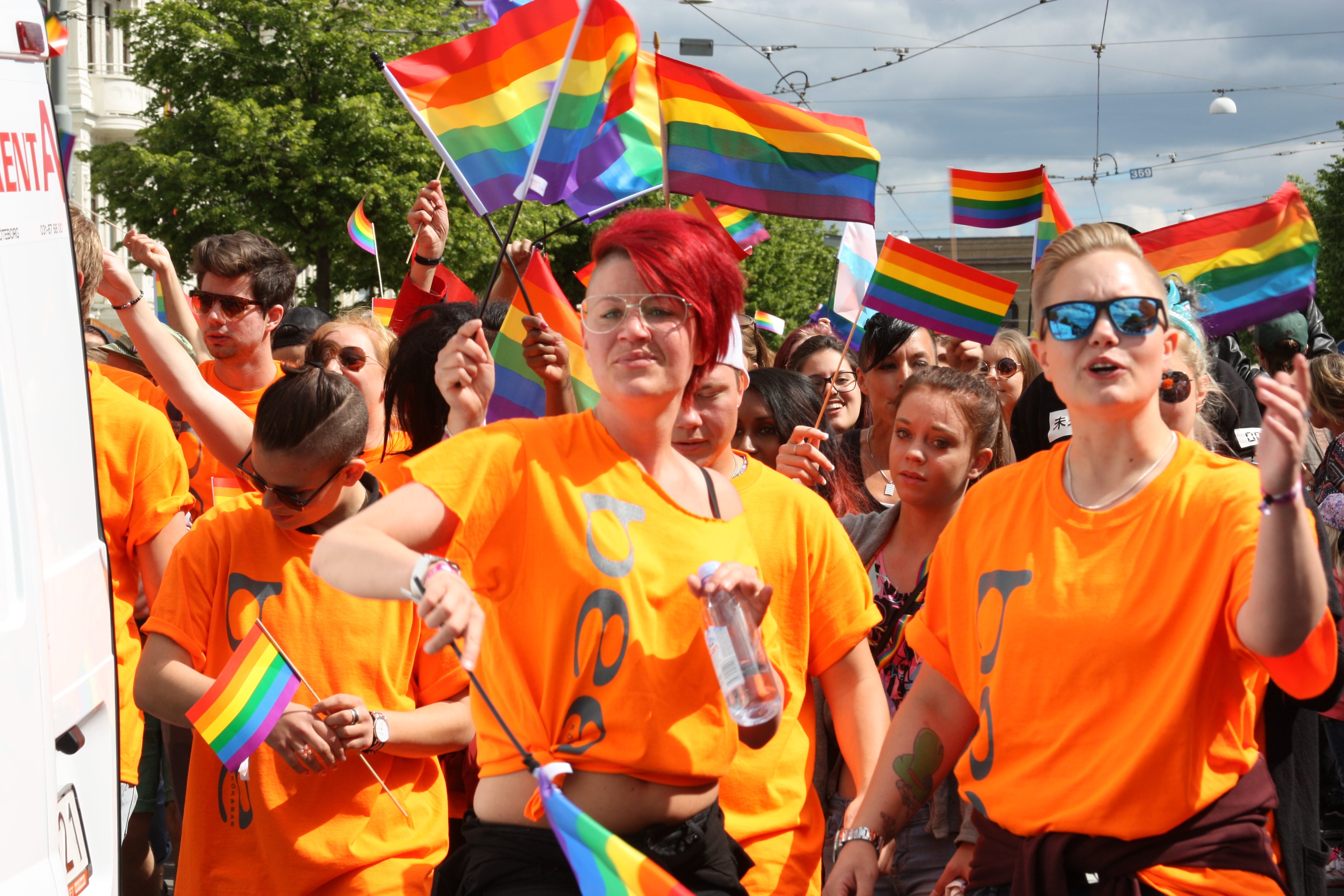 GALLERY WEST PRIDE 2016. The day after the Orlando attack… by Bella