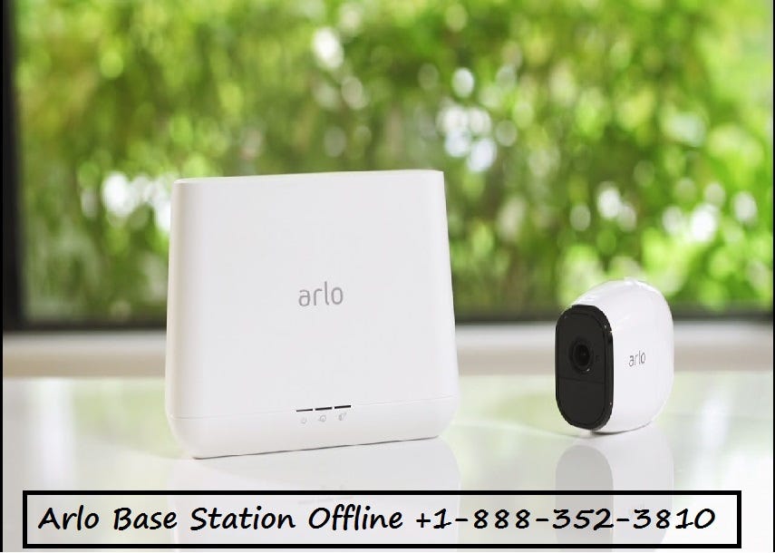 arlo camera distance from base