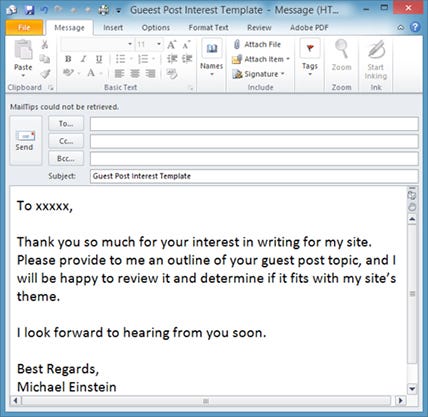 create an email outlook