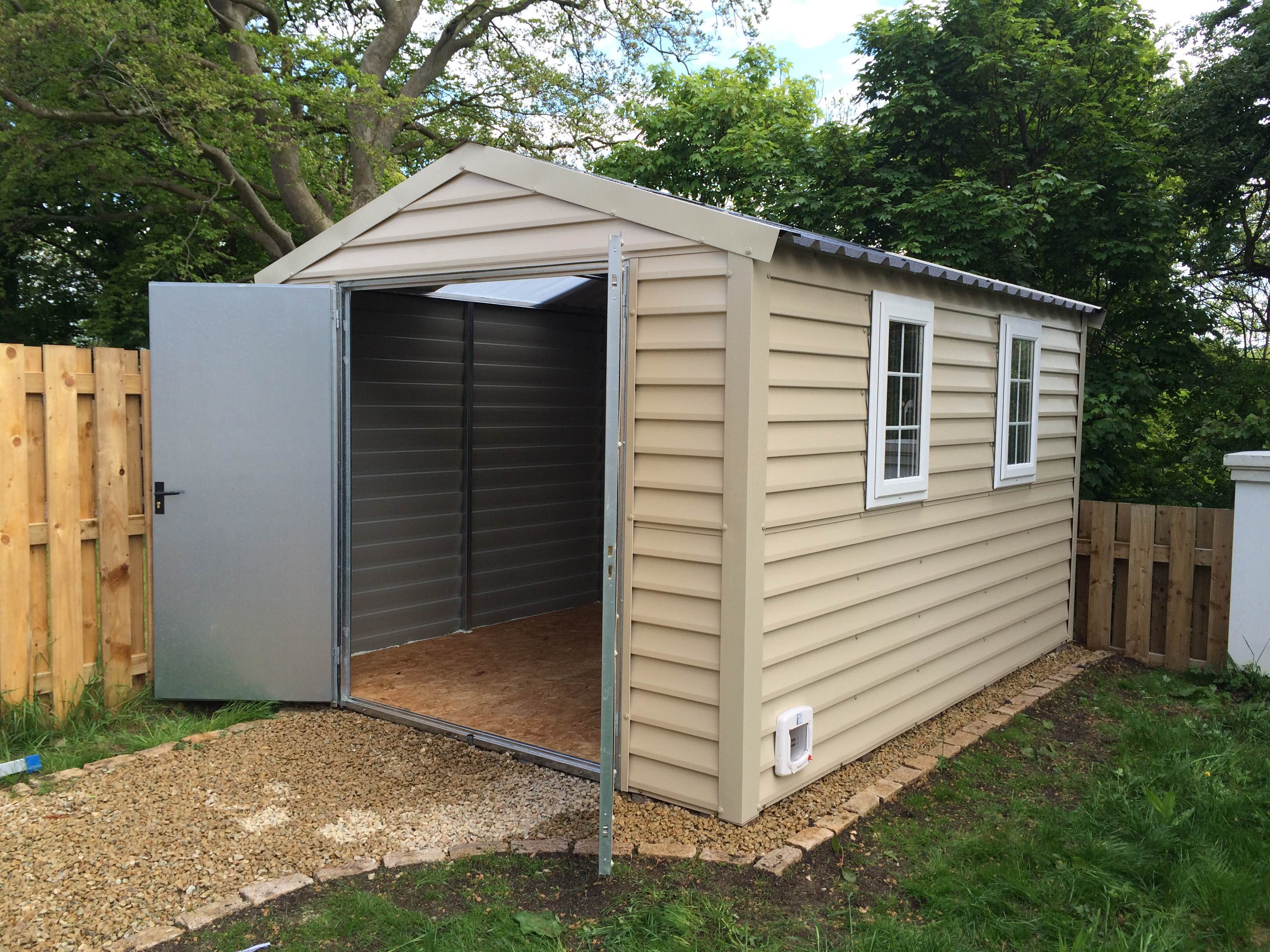 Steel Garden Sheds C And S Sheds Medium