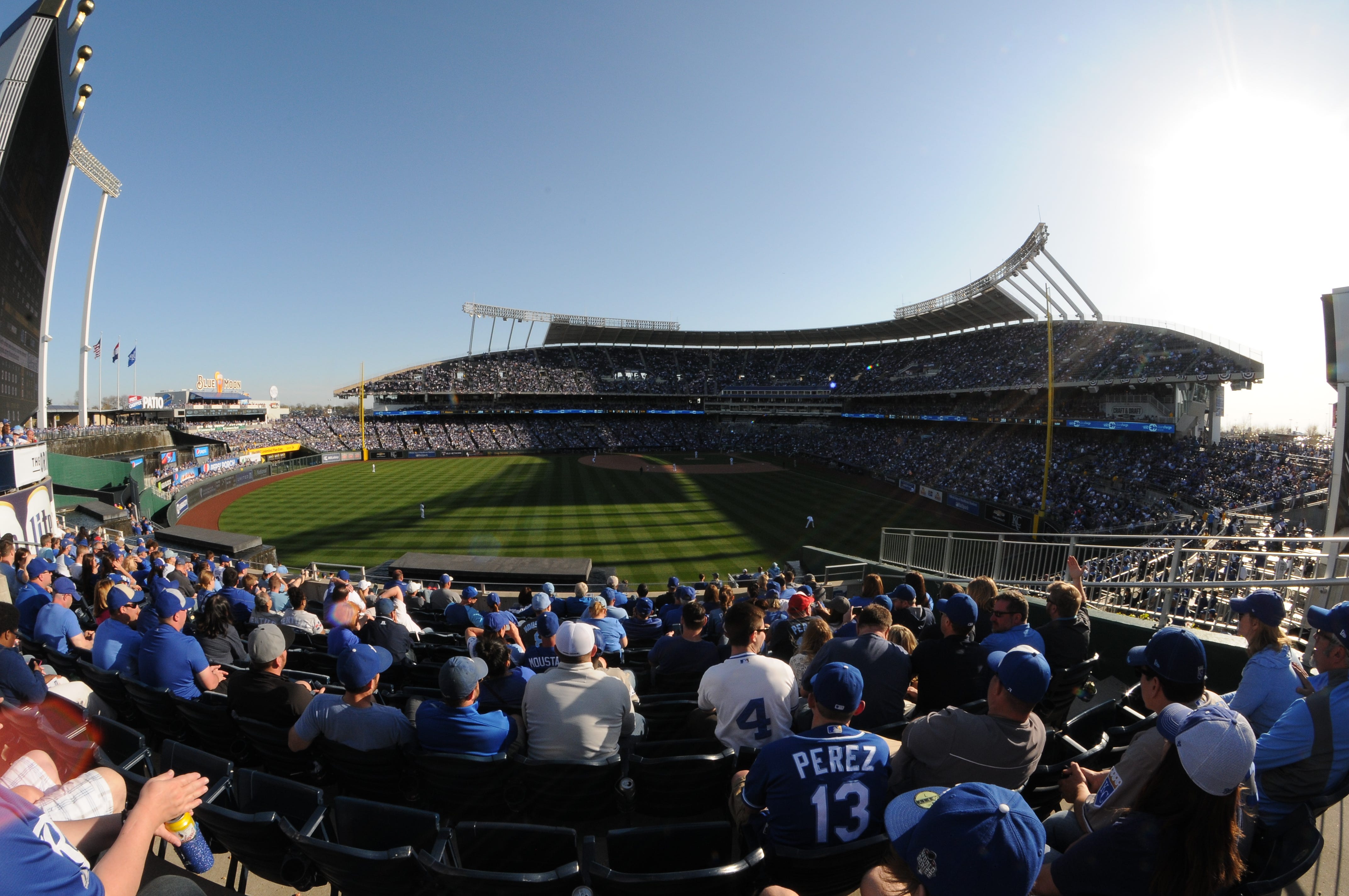 Royals Home Opener in Pictures. Relive Monday’s home opener at Kauffman