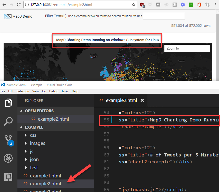 Howto Install Mapd Charting With Windows Subsystem For Linux