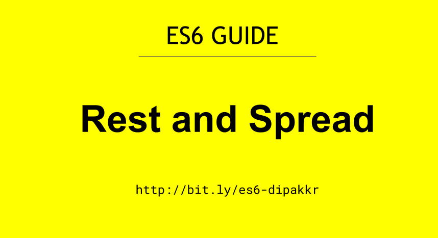 Spread Es6