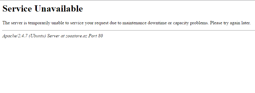 Tomcat 503 service temporarily unavailable Tomcat 503 service temporarily unavailable