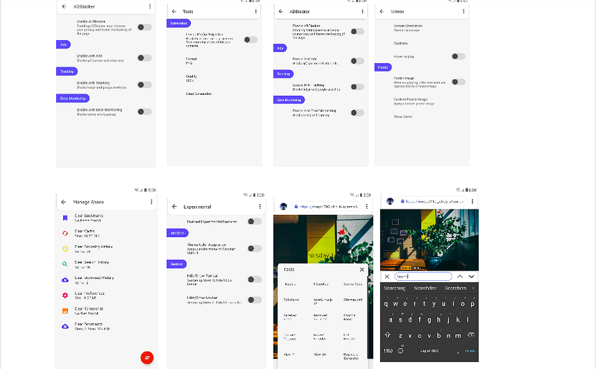 Webvium Screenshots