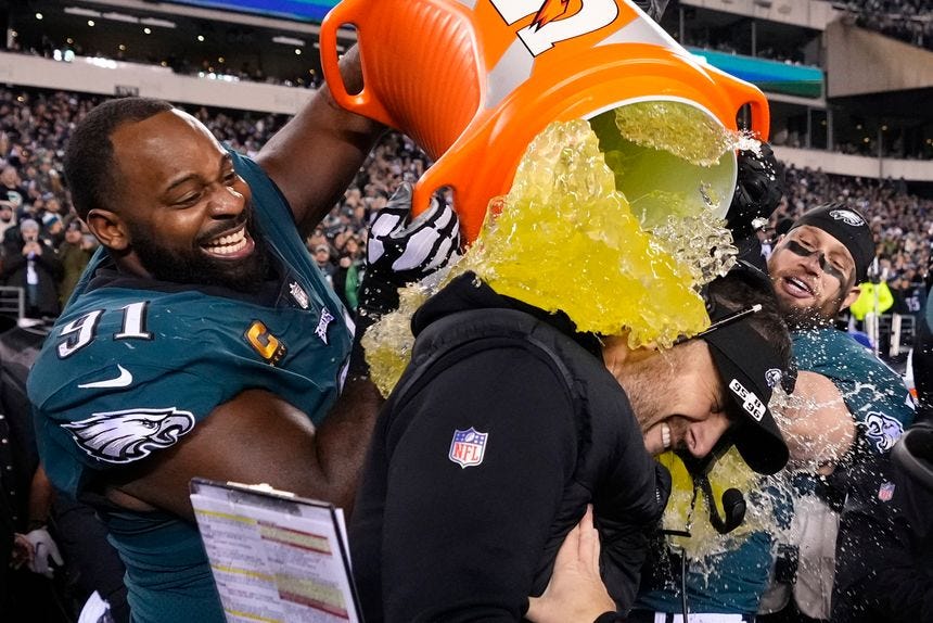 THE PHILADELPHIA EAGLES ARE GOING BACK TO THE SUPER BOWL by Noah
