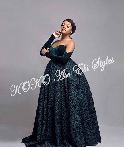 aso ebi maternity styles