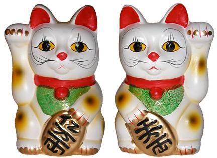 lucky cat colors
