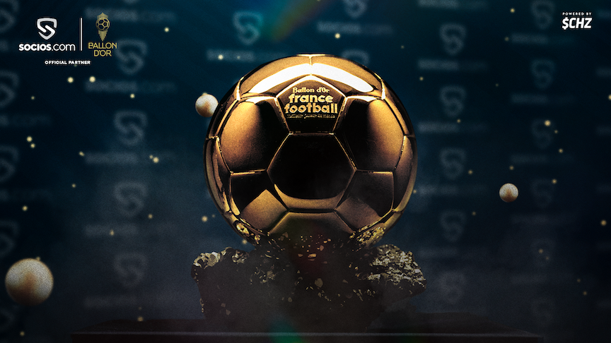 SOCIOS.COM TO BE OFFICIAL PARTNER OF THE 2021 BALLON D'OR AWARDS | by  Chiliz | Chiliz | Medium