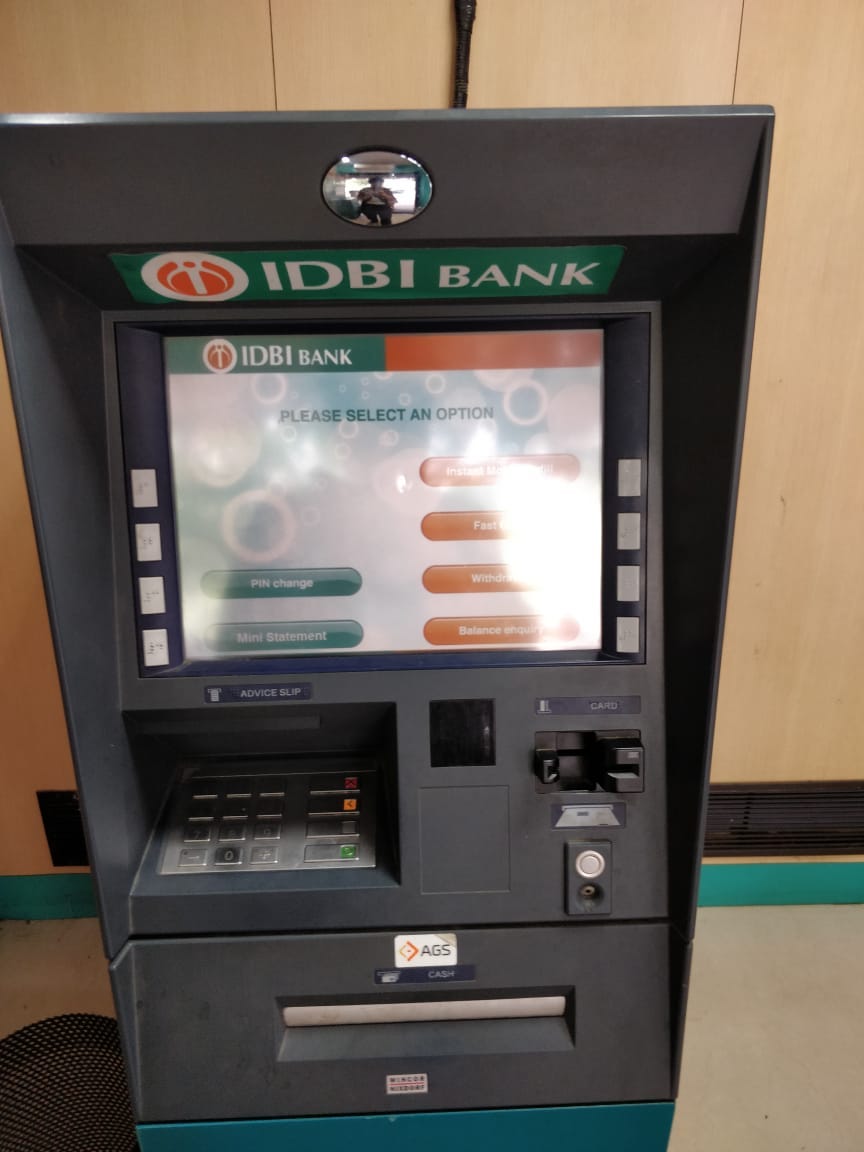 Atm Mini Bank Machine Saving Coin Organizer Money Safe Box Cash
