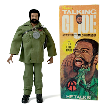 black gi joe action figure