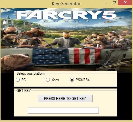 Far Cry 5 License Key Free Far Cry 5 License Key Free