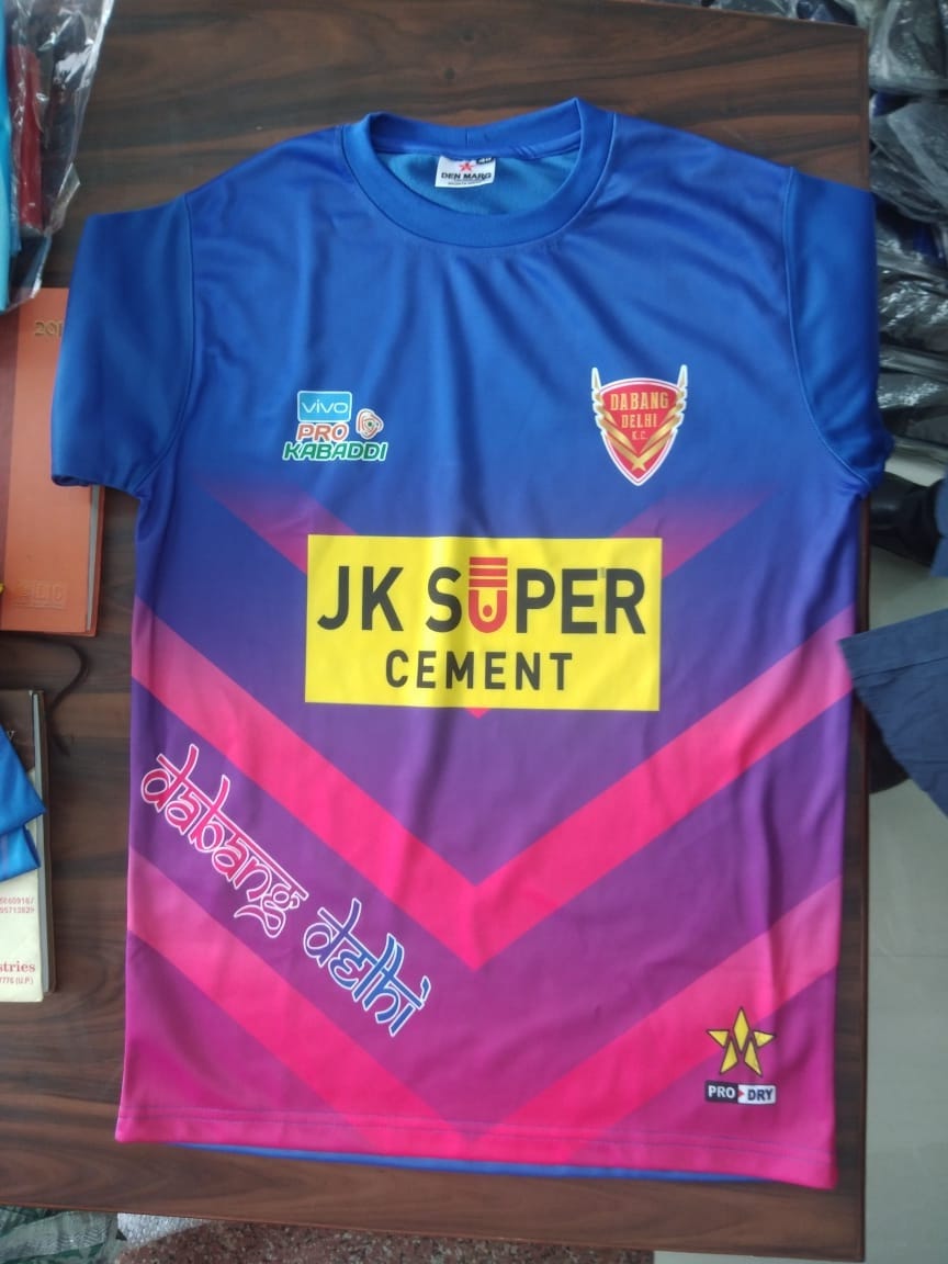 pro kabaddi jersey 2019