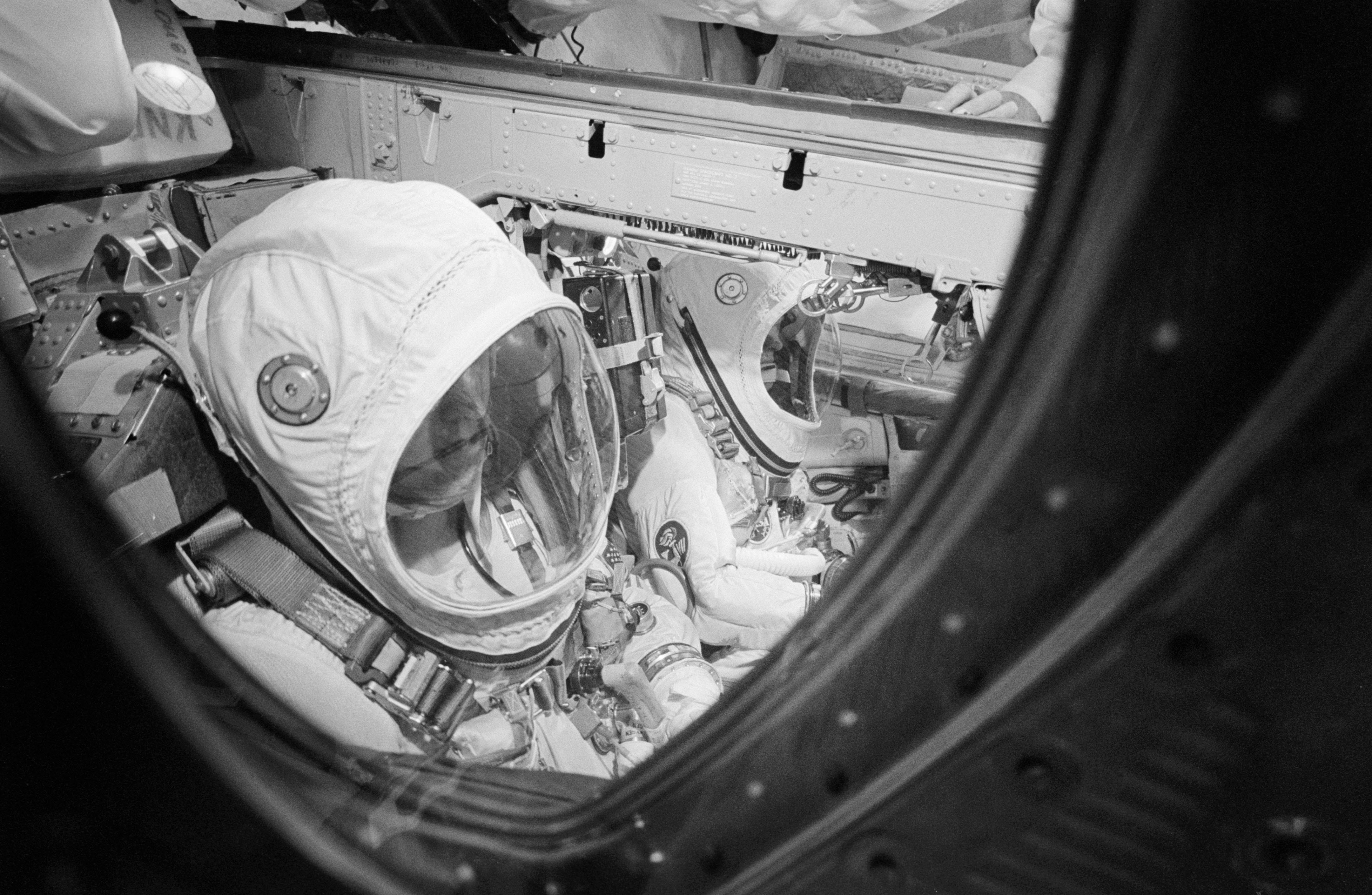 Gemini 7. Record Breaking, Cramped, and… | by John Mulnix | Medium