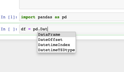 Jupyter Notebook Autocompletion The Best Productivity Tool For Data By Magdalena Konkiewicz Towards Data Science