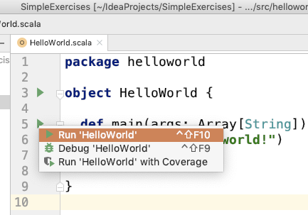 Setting Up Scala For Intellij Is Very Easy By Alonso Del Arte Medium