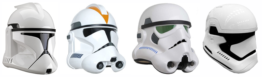 clone trooper to stormtrooper
