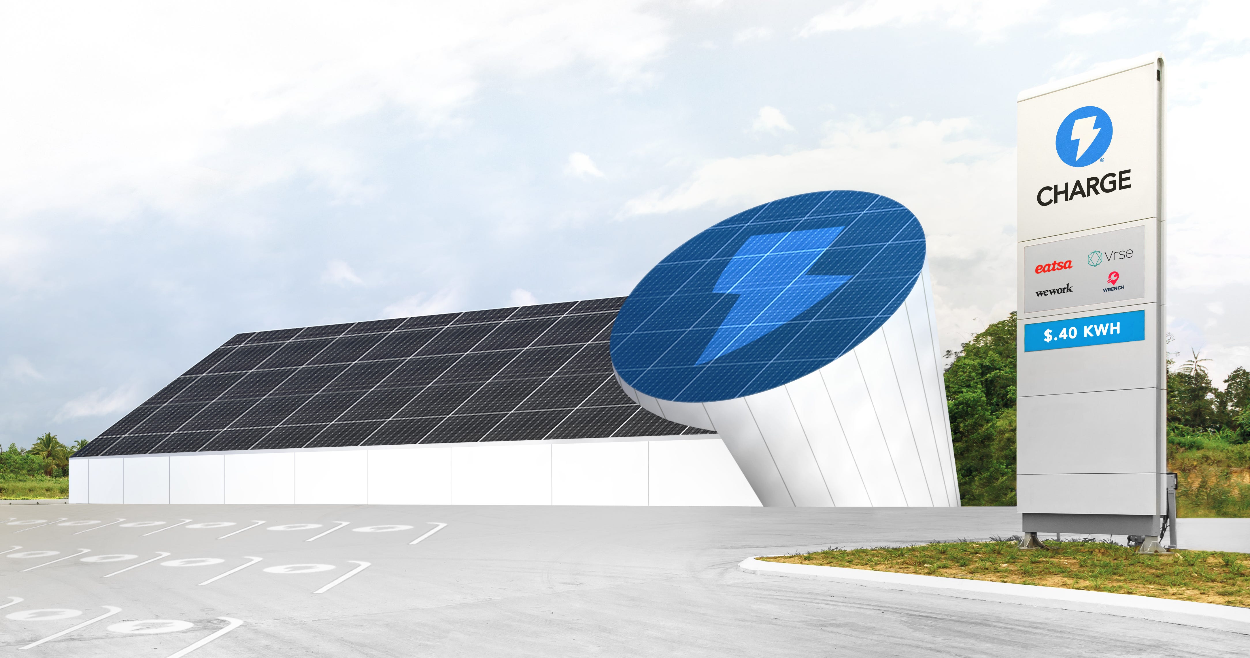 2025: The first EV charging station. - Muzli - Design Inspiration