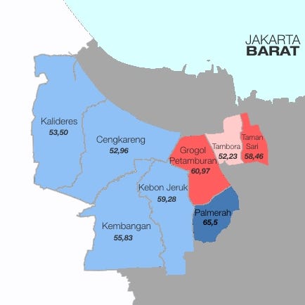 JAKARTA ELECTION 2017 MAP - samuel tambunan - Medium