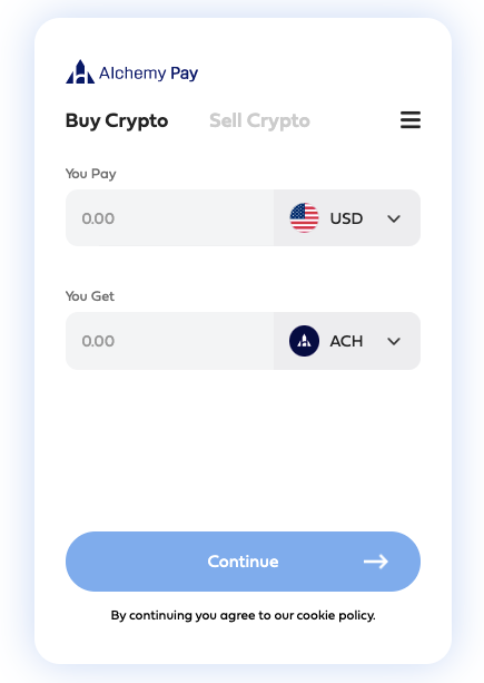 Alchemy Pay’s on/off ramp