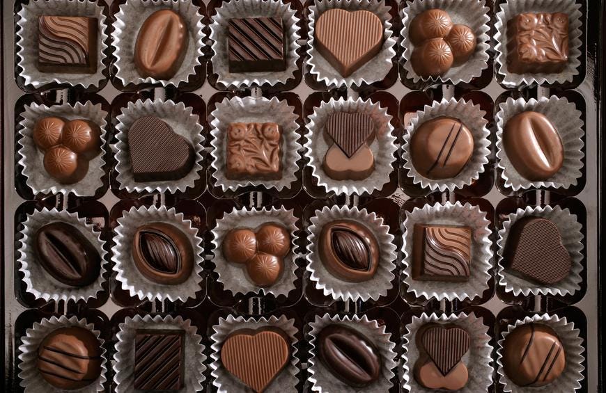 6 Different Types and Flavours of Chocolates - Browns n More - Medium