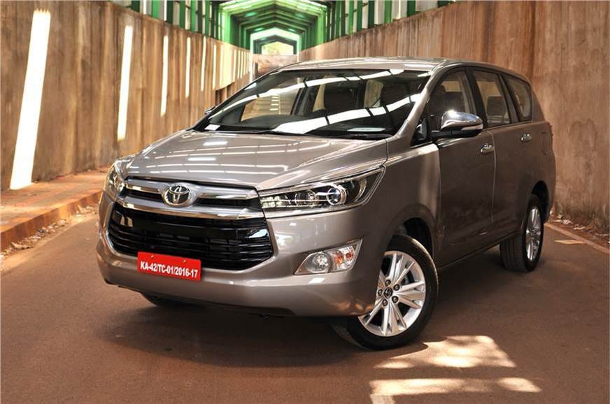 Toyota Innova Crysta Interior Images