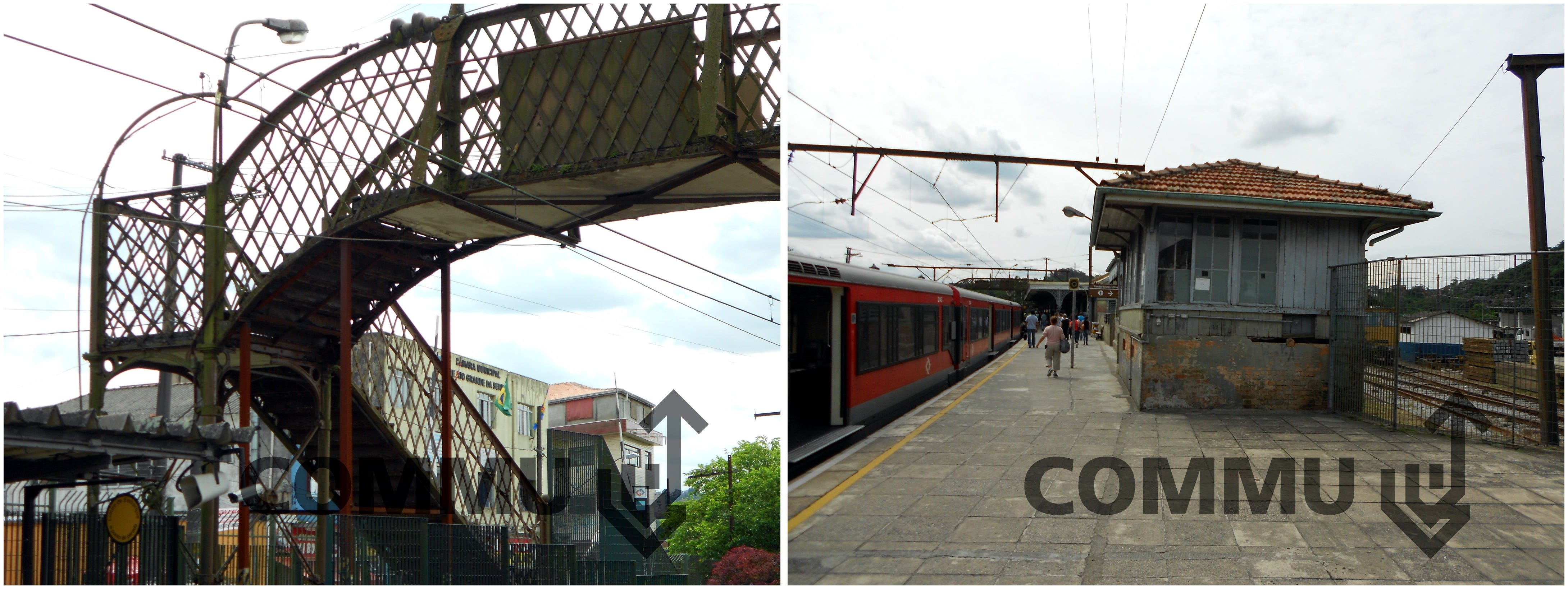 Rio Grande da Serra, a estação e o descaso Trens Metropolitanos Medium