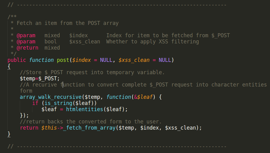 Xss Prevention In Codeigniter Lucideus Research By Lucideus Medium